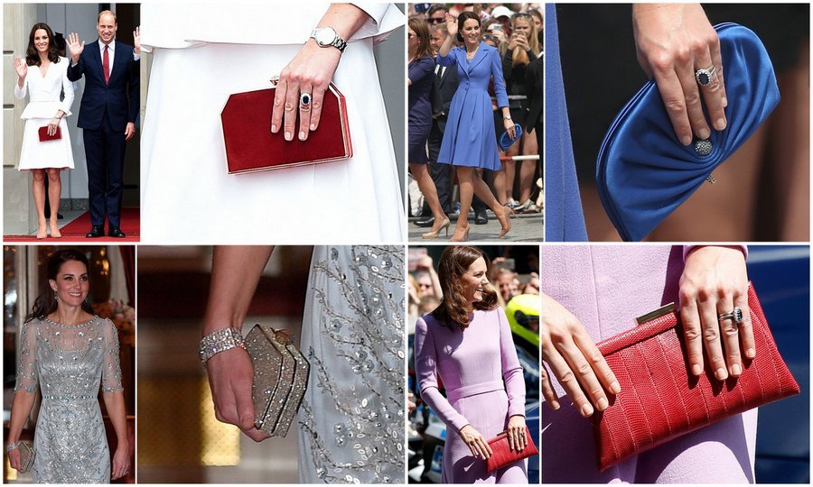 Kate Middleton's 'most carried clutch bag' honours 'London-based designers'  - 'timeless!