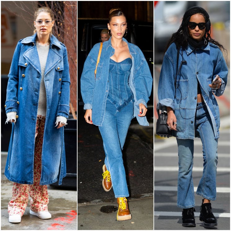 How to style and rock double denim like a celebrity - Foto 1