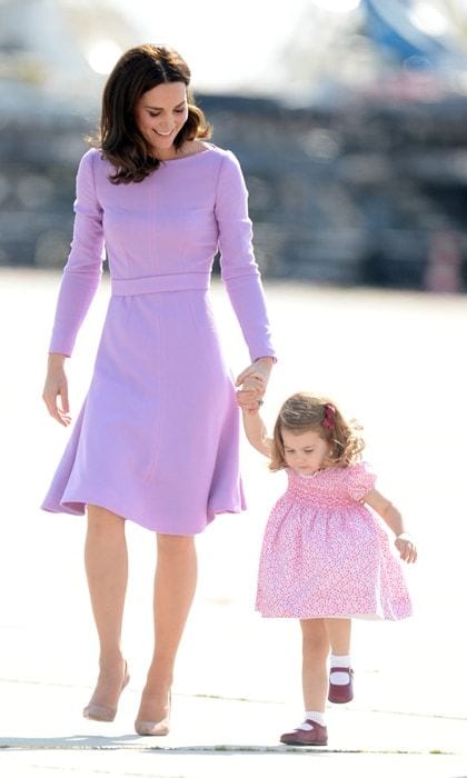 Emilia wickstead outlet purple dress