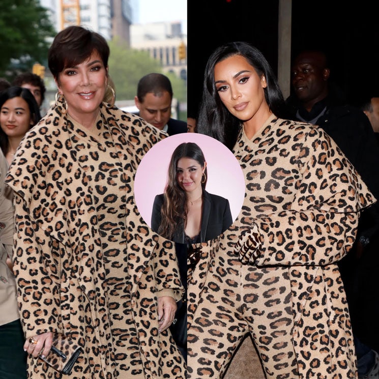 Kim Kardashian Styled Her Tiger-Print Pantaleggings With Credit