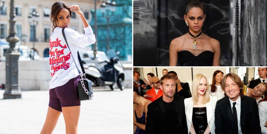 Joan Smalls turns the streets into a runway and more from Paris Haute Couture Fashion Week
