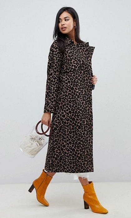 Animal sale print coats