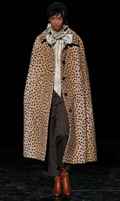 Marc jacobs 2025 leopard coat