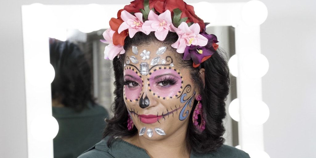 Sugar Skull Makeup Tutorial for Day of the Dead