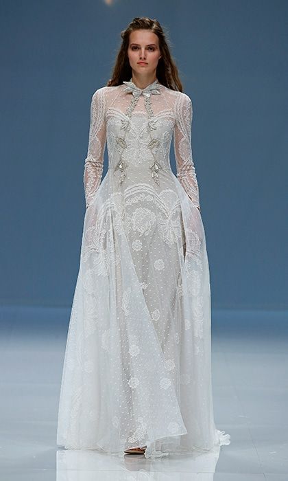 13 best long-sleeved wedding dresses 2023: Kate Middleton-inspired