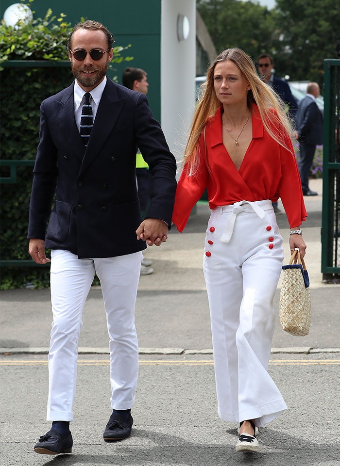 James Middleton y Alizée Thevenet