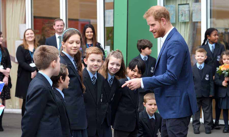 Prince Harry shocks boy who asks 