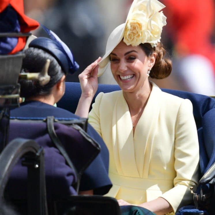 Meghan Markle and Kate Middleton were BFFs at Trooping the Colour
