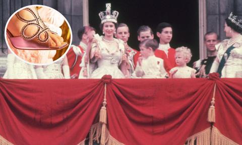 Queen Elizabeth coronation heels