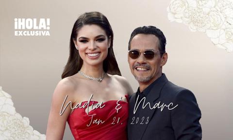 Marc Anthony and Nadia Ferreira are officially married!